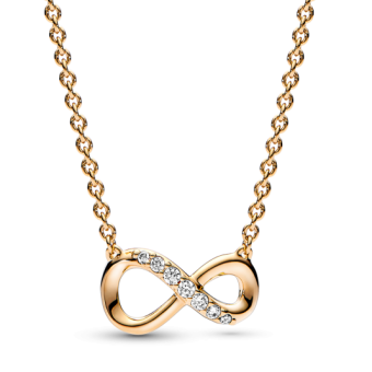 PANDORA aranyozott Szikrázó végtelenség collier nyaklánc nyaklánc 368821C01-50 - Elegáns ékszer webáruház Budapest