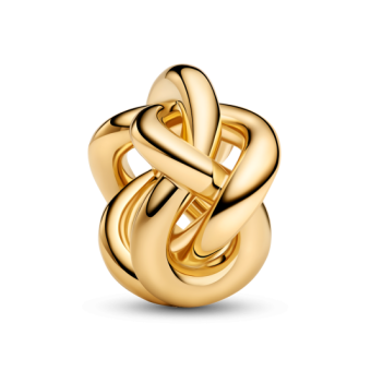 PANDORA aranyozott Végtelen csomó charm - Elegáns ékszer webáruház Budapest