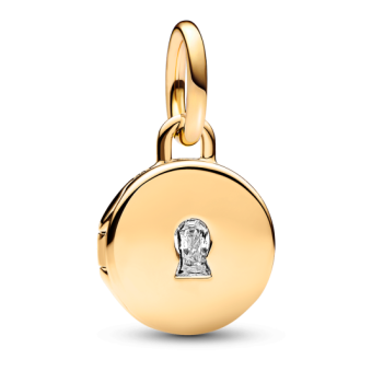 PANDORA aranyozott charm Szerelem medálja - Elegáns ékszer webáruház Budapest