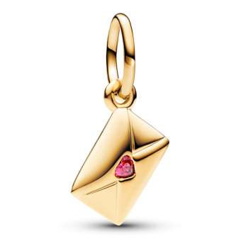 PANDORA  aranyozott charm Szerelmes levél - Elegáns ékszer webáruház Budapest