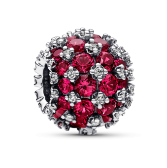 PANDORA charm Csillogó rózsaszín pavé - Elegáns ékszer webáruház Budapest