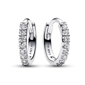 PANDORA fülbevaló Pavé körök fülbevaló 293015C01 - Elegáns ékszer webáruház Budapest