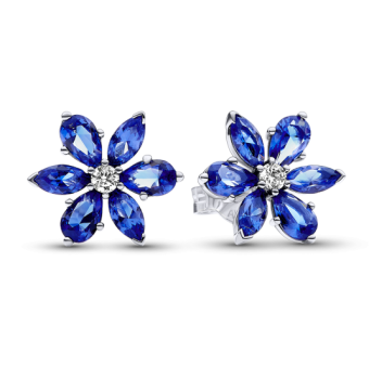 PANDORA fülbevaló Ragyogó virágok fülbevaló 292407C01 - Elegáns ékszer webáruház Budapest