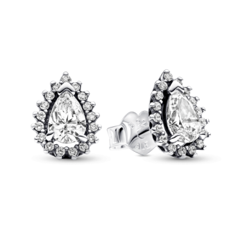 PANDORA fülbevaló cirkon könny fülbevaló 292834C01 - Elegáns ékszer webáruház Budapest