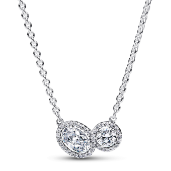 PANDORA glória nyaklánc cirkóniákkal nyaklánc 393776C01 - Elegáns ékszer webáruház Budapest