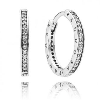 PANDORA ikonikus fülbevaló fülbevaló 290558CZ - Elegáns ékszer webáruház Budapest
