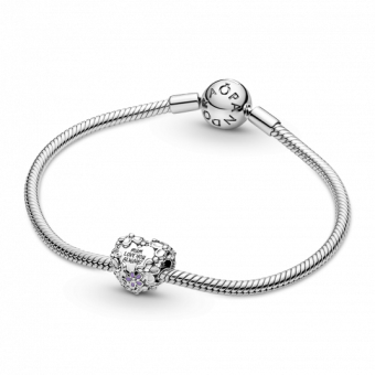 PANDORA karkötő Százszorszép szív anyuka karkötő 590728+791155C01 - Elegáns ékszer webáruház Budapest