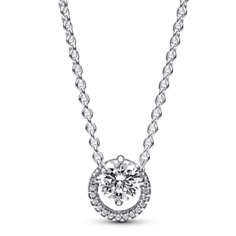 PANDORA nyaklánc Csillogó kő nyaklánc 391174C01-45 - Elegáns ékszer webáruház Budapest