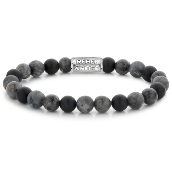 REBEL & ROSE karkötő Gray Rocks karkötő RR-80069-S - Elegáns ékszer webáruház Budapest