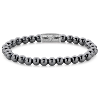 REBEL & ROSE karkötő Grey Silver Shine karkötő RR-6DV02-S - Elegáns ékszer webáruház Budapest