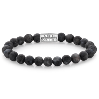 REBEL & ROSE karkötő Matt Grey Seduction karkötő RR-80025-S - Elegáns ékszer webáruház Budapest