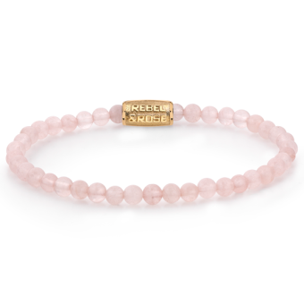 REBEL & ROSE karkötő Pink Rose Gold karkötő RR-40103-G - Elegáns ékszer webáruház Budapest