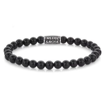 REBEL & ROSE karkötő Black Velvet Vintage karkötő RR-60121-V - Elegáns ékszer webáruház Budapest