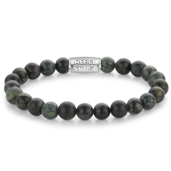 REBEL & ROSE karkötő Green Rocks karkötő RR-80107-S - Elegáns ékszer webáruház Budapest