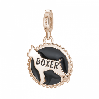 ROSATO ezüst medál Boxer kutya medál RORZ109 - Elegáns ékszer webáruház Budapest
