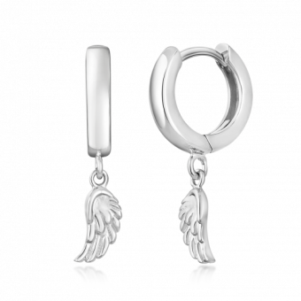 SOFIA ezüst angyalszárnyú fülbevaló fülbevaló SJ214061.200 - Elegáns ékszer webáruház Budapest