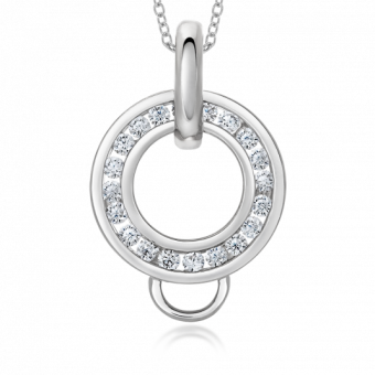 SOFIA ezüst charm medál medál CK40104576109G - Elegáns ékszer webáruház Budapest