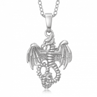 SOFIA ezüst sárkány medál medál CK40105820009G - Elegáns ékszer webáruház Budapest