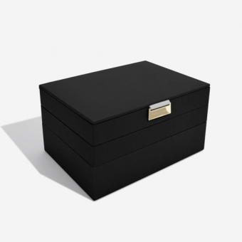 STACKERS Black Classic ékszerdoboz ékszerdoboz 75465 - Elegáns ékszer webáruház Budapest