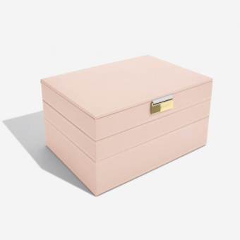 STACKERS Blush Pink & Champagne Gold Classic ékszerdoboz ékszerdoboz 74701 - Elegáns ékszer webáruház Budapest
