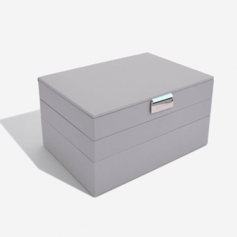 STACKERS Grey & Mint Classic ékszerdoboz ékszerdoboz 73665 - Elegáns ékszer webáruház Budapest