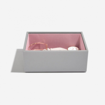 STACKERS Grey & Rose Mini mély ékszertartó tálca ékszerdoboz 73538 - Elegáns ékszer webáruház Budapest