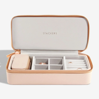 STACKERS utazó ékszerdoboz Blush Pink ékszerdoboz 75346 - Elegáns ékszer webáruház Budapest