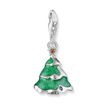 THOMAS SABO Karácsonyfa charm medál medál 2198-390-7 - Elegáns ékszer webáruház Budapest