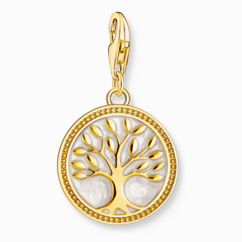 THOMAS SABO Tree of Love charm medál medál 2057-427-39 - Elegáns ékszer webáruház Budapest