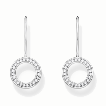 THOMAS SABO White stone fülbevaló fülbevaló H2291-051-14 - Elegáns ékszer webáruház Budapest