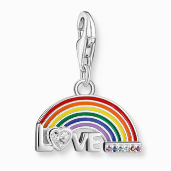 THOMAS SABO charm medál Colourful rainbow medál 1925-314-7 - Elegáns ékszer webáruház Budapest
