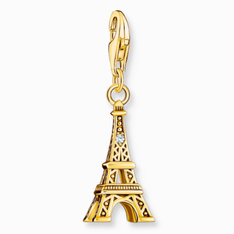 THOMAS SABO charm medál Eiffel Tower medál 2075-414-39 - Elegáns ékszer webáruház Budapest