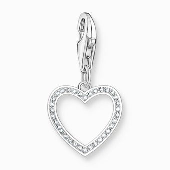 THOMAS SABO charm medál Ezüst szív medál 2203-051-14 - Elegáns ékszer webáruház Budapest