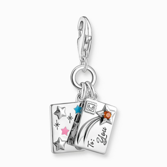 THOMAS SABO charm medál Letter medál 2061-691-7 - Elegáns ékszer webáruház Budapest