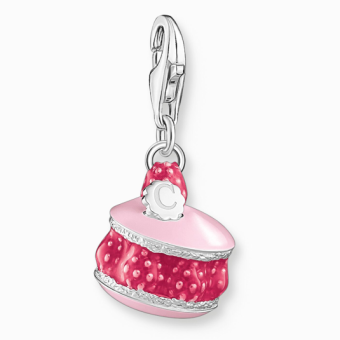 THOMAS SABO charm medál Pink raspberry macaron medál 2080-007-9 - Elegáns ékszer webáruház Budapest