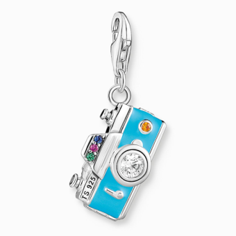 THOMAS SABO charm medál Retro camera medál 1924-340-7 - Elegáns ékszer webáruház Budapest