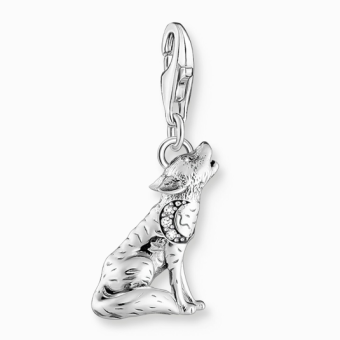 THOMAS SABO charm medál Wolf medál 2054-643-21 - Elegáns ékszer webáruház Budapest