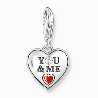 THOMAS SABO charm medál YOU & ME medál 2206-691-7 - Elegáns ékszer webáruház Budapest