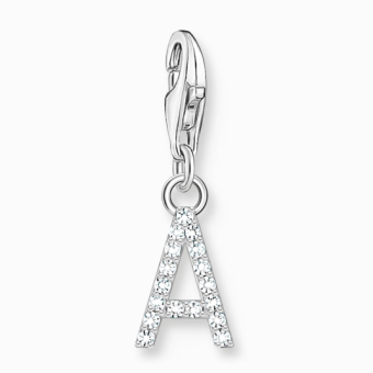 THOMAS SABO charm medál letter A silver medál 1938-051-14 - Elegáns ékszer webáruház Budapest