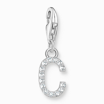 THOMAS SABO charm medál letter C silver medál 1943-051-14 - Elegáns ékszer webáruház Budapest