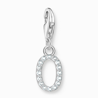 THOMAS SABO charm medál  letter O silver medál 1952-051-14 - Elegáns ékszer webáruház Budapest