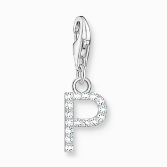 THOMAS SABO charm medál letter P silver medál 1953-051-14 - Elegáns ékszer webáruház Budapest