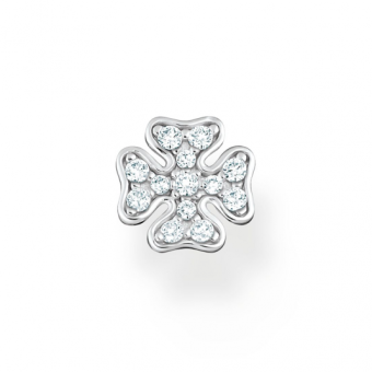 THOMAS SABO fél pár fülbevaló Cloverleaf silver fülbevaló H2215-051-14 - Elegáns ékszer webáruház Budapest