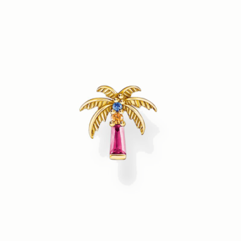 THOMAS SABO fél pár fülbevaló Colourful palm tree fülbevaló H2285-488-7 - Elegáns ékszer webáruház Budapest