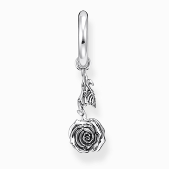 THOMAS SABO fél pár fülbevaló Midnight Rose fülbevaló CR756-637-21 - Elegáns ékszer webáruház Budapest