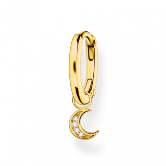 THOMAS SABO fél pár fülbevaló Moon gold fülbevaló CR708-414-14 - Elegáns ékszer webáruház Budapest