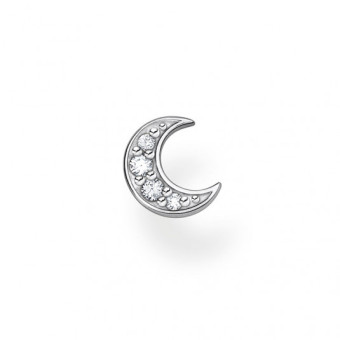 THOMAS SABO fél pár fülbevaló Moon pavé silver fülbevaló H2133-051-14 - Elegáns ékszer webáruház Budapest