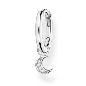 THOMAS SABO fél pár fülbevaló Moon silver fülbevaló CR708-051-14 - Elegáns ékszer webáruház Budapest