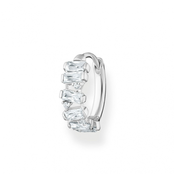 THOMAS SABO fél pár fülbevaló White stone silver fülbevaló CR665-051-14 - Elegáns ékszer webáruház Budapest