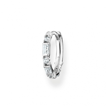 THOMAS SABO fél pár fülbevaló White stone silver fülbevaló CR666-051-14 - Elegáns ékszer webáruház Budapest